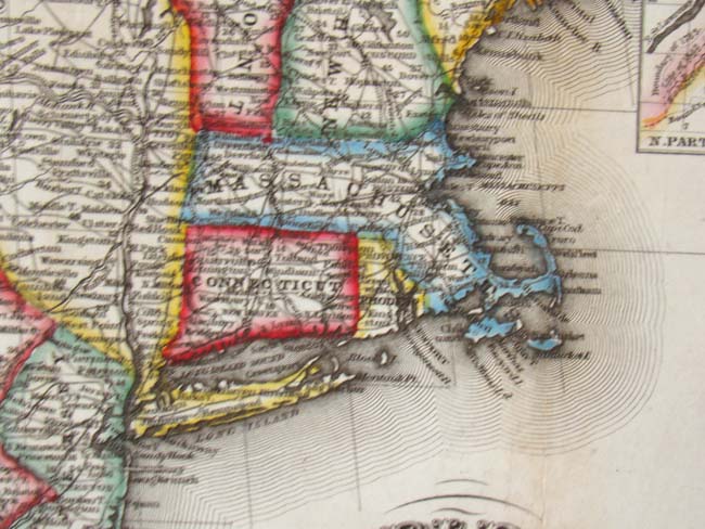 'Phelps National Map of the United States' published by Ensign & Thayer, New York, 1849 — image 6